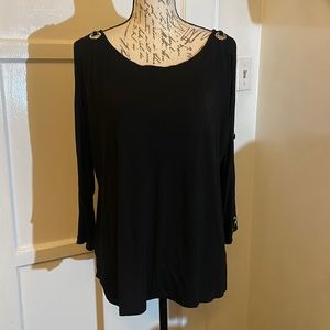 Cable & gauge blouse
